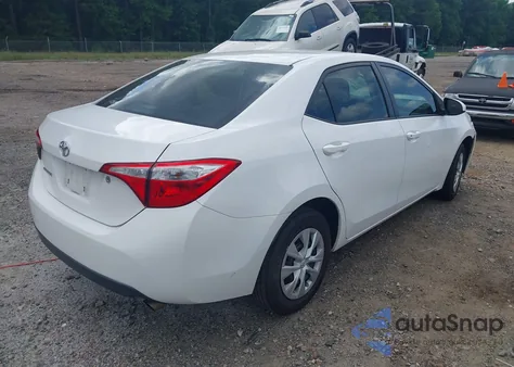 2015 Toyota Corolla L z USA, uszkodzony, nr VIN 2T1BURHE1FC361656